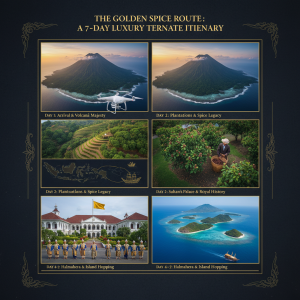 The Ultimate 7-Day Luxury Ternate Itinerary: Volcanoes, Spices, and Seclusion
